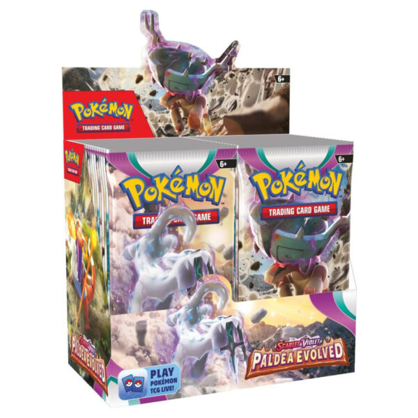 1_9521e357-53ac-4ac8-894d-9f7367b61730 Scarlet & Violet Paldea Evolved Booster Box POKEMON TCG