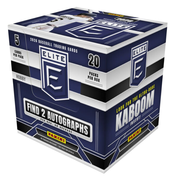 2026 Panini Donruss Elite Baseball Hobby 12 Box Case
