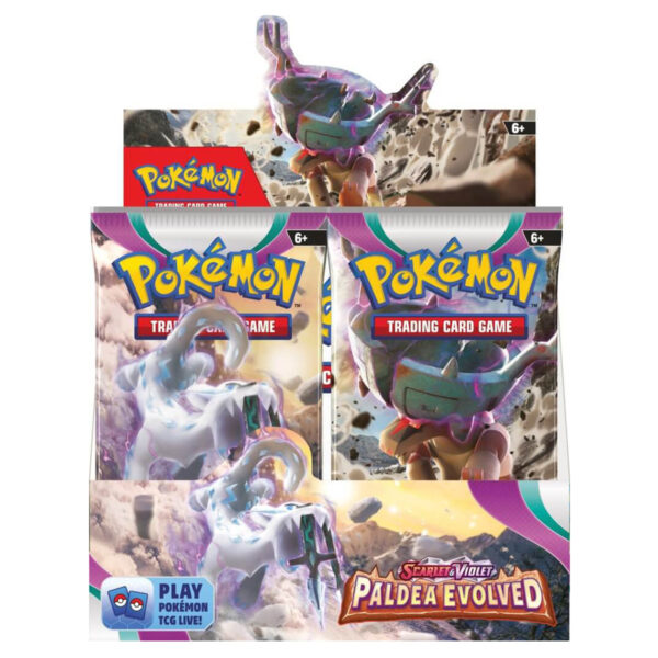 2_35199bc5-423c-4751-b088-5cdb47e16f35 Scarlet & Violet Paldea Evolved Booster Box POKEMON TCG