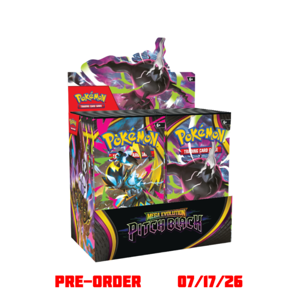 Mega Evolution: Pitch Black Booster Box (Early Bird Special)