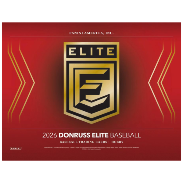 2026 Panini Donruss Elite Baseball Hobby 12 Box Case