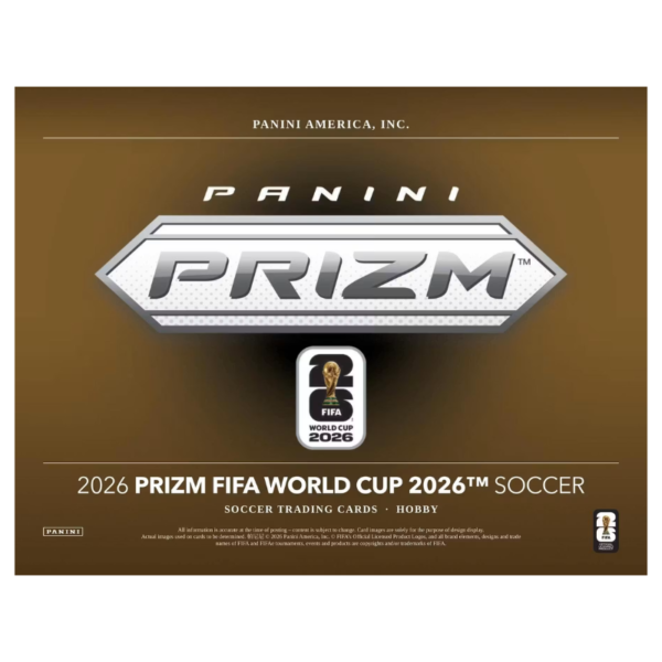 2026 Panini Prizm FIFA World Cup Soccer Hobby 12 Box Case